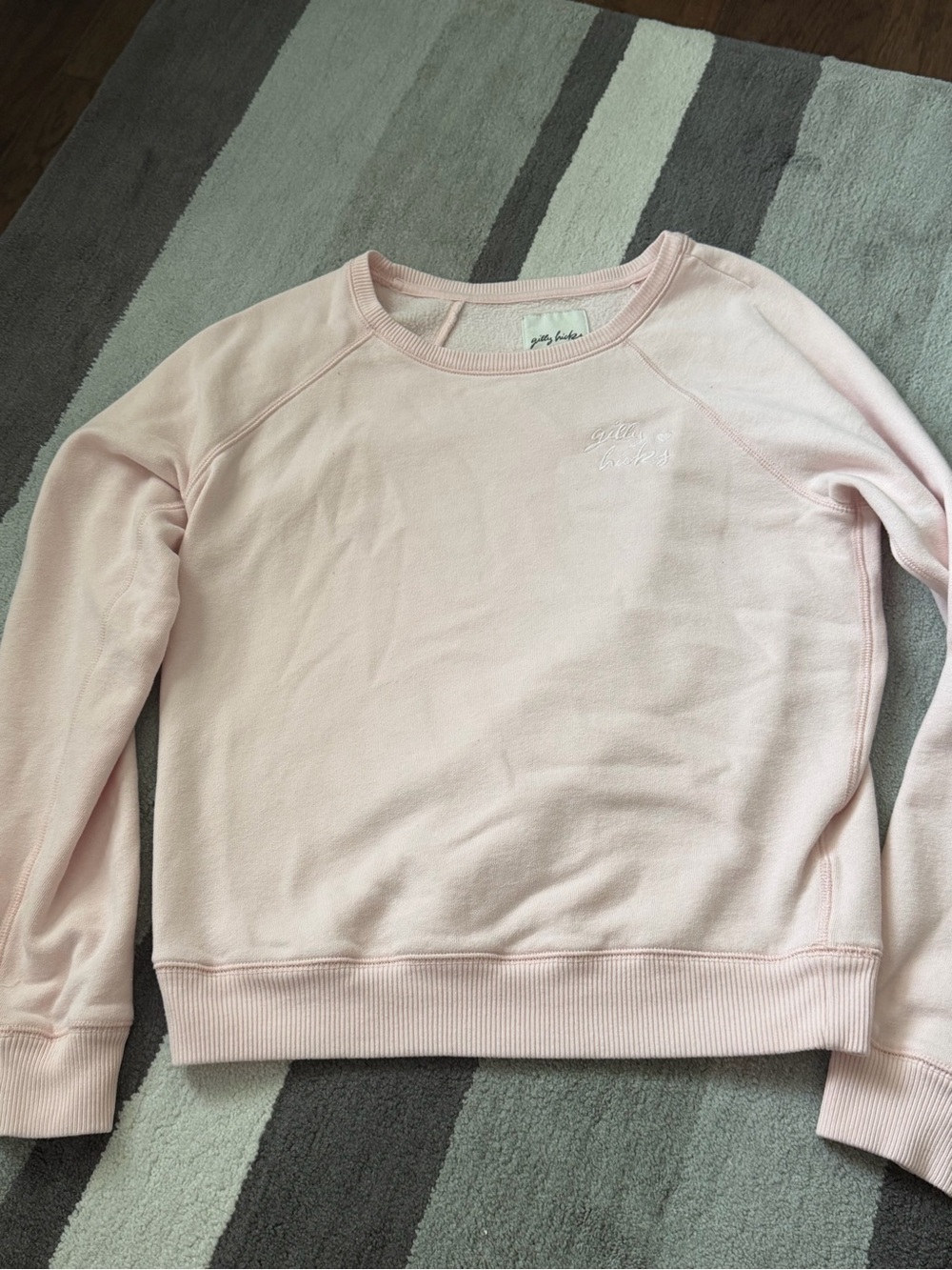 Girly Hicks Pink Women's Crewneck Sweatshirt